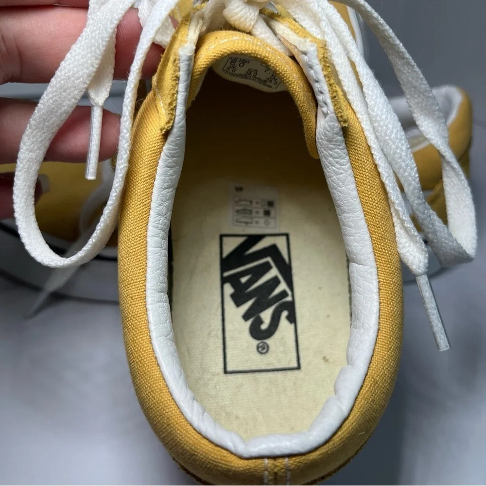 Vans Color Theory Old Skool Skate Sneakers Shoes Golden Glow Men 6/7.5 Women